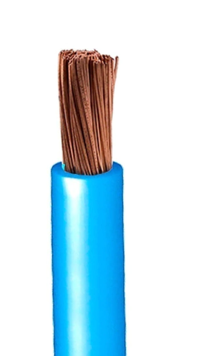 [1012CE0] FONSECA CABLE PLAST. UNIPOLAR DE 1X10 CELESTE  X METRO