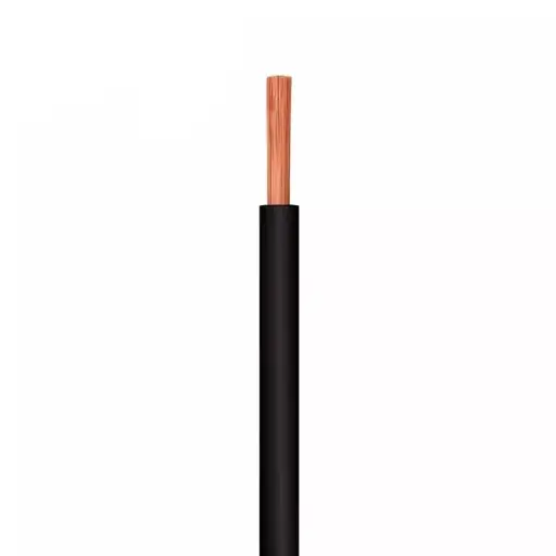 [1012NE0] FONSECA CABLE PLAST. UNIPOLAR DE 1X10 NEGRO  X METRO