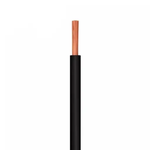 [1007HN0R] FONSECA CABLE UNIPOLAR HALOGENO FLEX DE 1X2,50 NEGRO ROLLO