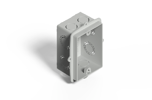 [02210PG-12] GENROD CAJA DE EMBUTIR RECTANGULAR