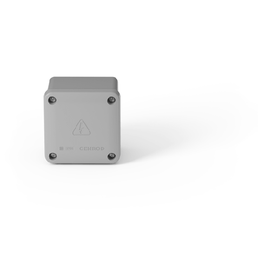 [22090905G] GENROD CAJA DE PASE 90X90X55 GRIS