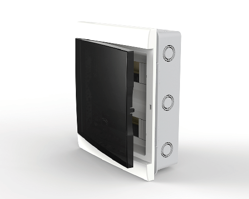 [4024] GENROD CAJA DIN EMBUTIR P/ TERMICA 24 MODULOS PTA FUME