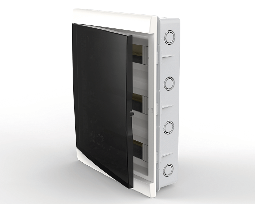 [4048] GENROD CAJA DIN EMBUTIR P/ TERMICA 48 MODULOS PTA FUME