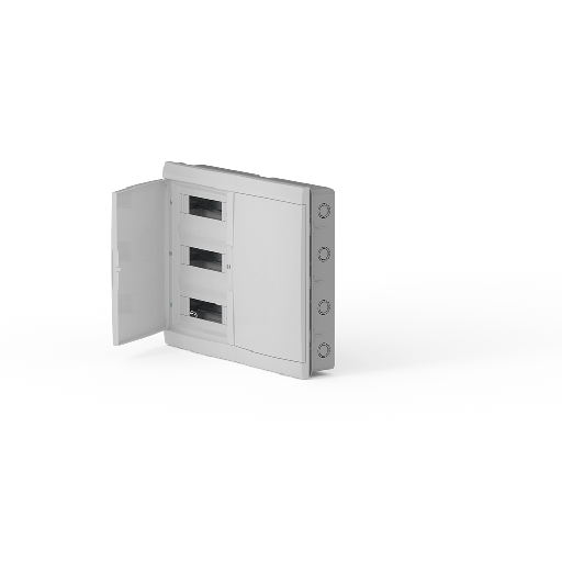 [480196] GENROD CAJA DIN EMBUTIR P/ TERMICA 96 MODULOS PTA BLANCA