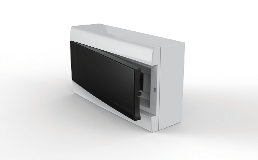 [4616] GENROD CAJA DIN SOBREPONER P/ TERMICA 16 MODULOS PTA BLANCA