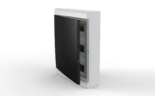 [04636] GENROD CAJA DIN SOBREPONER P/ TERMICA 36 MODULOS PTA BLANCA