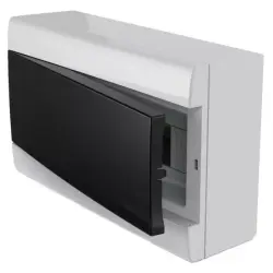 [04531GF] GENROD CAJA DIN SOBREPONER P/ TERMICA 8 MODULOS PTA FUME 04531GF