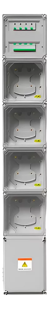 [07704011-01] GENROD GABINETE MOD. VIV. COL 4 MONIFASICO S/ TM S/ID EDESUR
