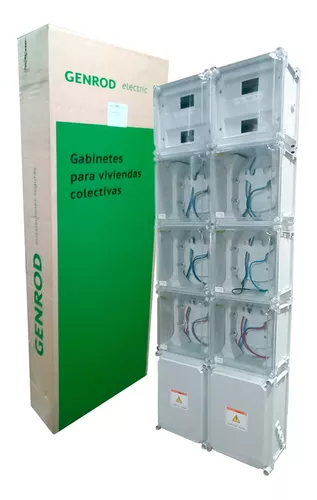 [07706011-01] GENROD GABINETE MOD. VIV. COL 6 MONIFASICO S/ TM S/ID EDESUR