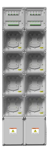 [07708011-01] GENROD GABINETE MOD. VIV. COL. 8 MONOFASICO S/TM S/ID