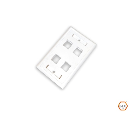 [CE-4018] GLC FACE PLATE 4 PORT
