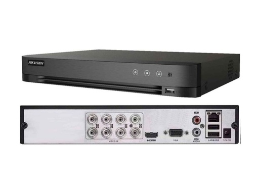 [DS7208HGHIM1C] HIKVISION XVR 8 CANALES +  2CH IP DS7208HGHI-M1-C