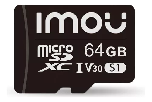 [ST2-64-S1] IMOU TARJETA DE MEMORIA MICRO SD 64GB CLASE 10