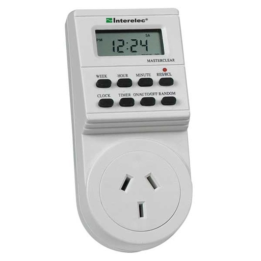 [300470] INTERELEC TIMER DIGITAL HORARIO PROGRAMABLE ENCHUFABLE
