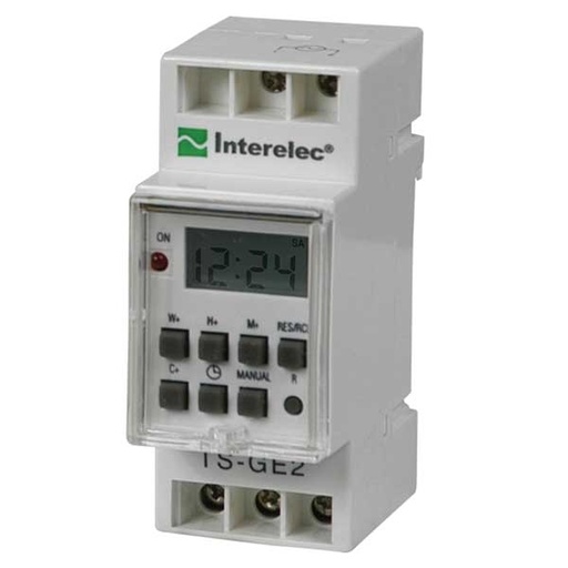[300483] INTERELEC TIMER DIGITAL RIEL DIN SEMANAL