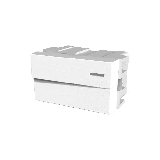 [60031] JELUZ PLATINUM INTERRUPTOR 1/2 MODULO BLANCO 10A