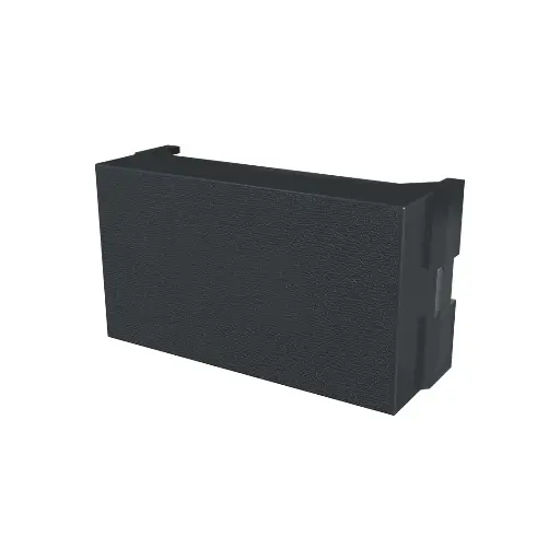 [80092] JELUZ PLATINUM TAPÓN CIEGO NEGRO