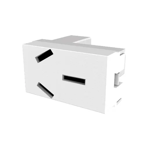 [60059] JELUZ PLATINUM TOMACORRIENTE 20A BLANCO