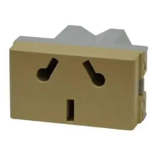 [25067] JELUZ VERONA TOMACORRIENTE 10A BINORMA MARFIL