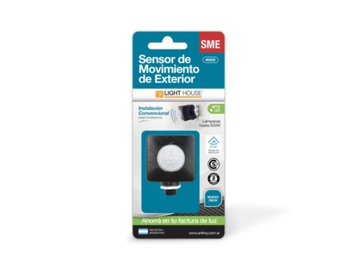 [SME] LIGH HOUSE SENSOR DE MOVIMIENTO DE EXTERIOR