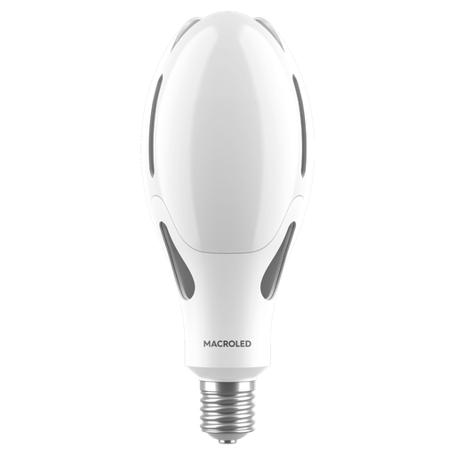 [BM-80-E40-CW] MACROLED BULBO PREMIUM MAGNOLIA MACROLED 80W AC180-265V FRIO E40, 9200LM, FP0.9, CRI>80