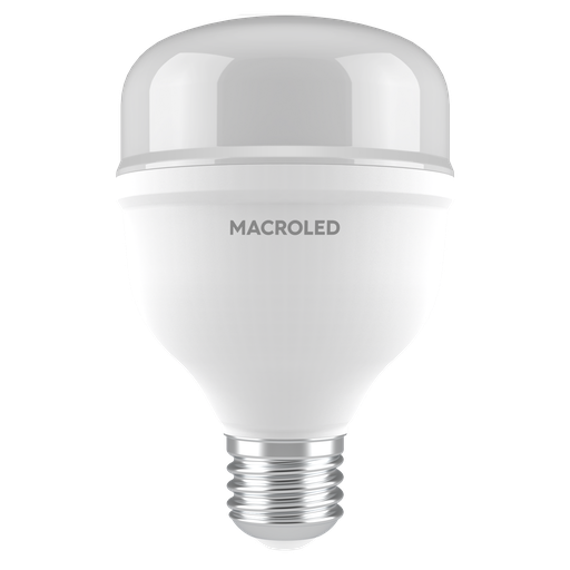 [BAP-20-E27WW] MACROLED BULBON ALTA POTENCIA 20W E27 CALIDA 3000K