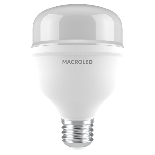 [C-BAP-30CW] MACROLED BULBON CORTO ALTA POTENCIA 28W E27 FRIO
