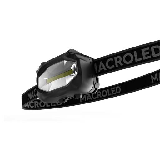 [LMFP-120-3AAA] MACROLED LINTERNA FRONTAL PRO 3W LED COB 120 LUMENES