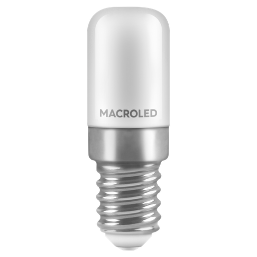 [BTF-4-14WW] MACROLED LUZ DE HELADERA 3W E14 CALIDO 3000K
