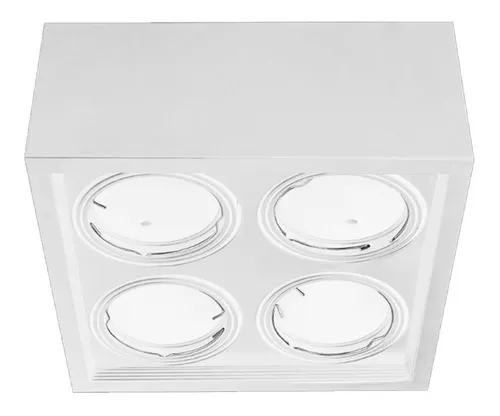 [APCAR-X4-CB] MACROLED PLAFON CARDANICO AR111 X4 BLANC0