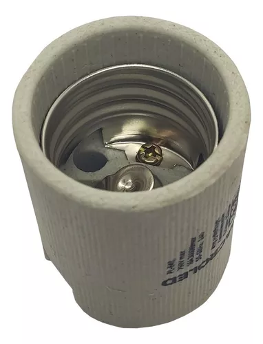 [PL-E40] MACROLED PORTALAMPARA CERAMICO E40