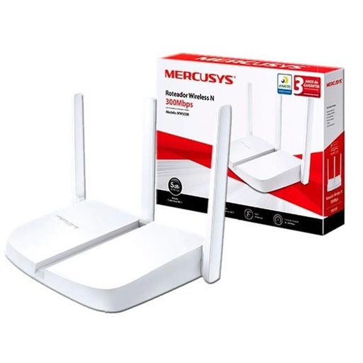 [TL-MW305R] MERCUSYS ROUTER WIFI BY TPLINK 300 MBPS MW305R 3 ANTENAS
