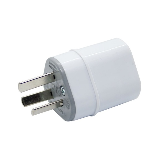 [121BL] MIG FICHA MACHO BIPOLAR 10A CON T/T