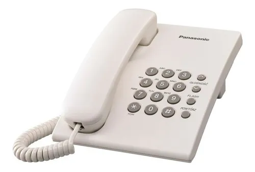 [KX-TS500W] PANASONIC TELEFONO FIJO KX-TS500W BLANCO
