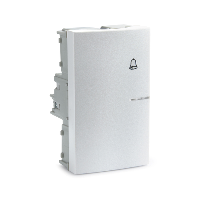 [WDA52401] PLASNAVI RODA INT PULSADOR UNIP 3MOD BLANCO