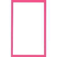 [WDA58F05] PLASNAVI RODA MARCO CENTRAL POLIM 3M ROSA