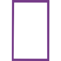 [WDA58F08] PLASNAVI RODA MARCO CENTRAL POLIMERO CLASS VIOLETA