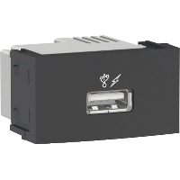 [WDA65812] PLASNAVI RODA MOD 1 TOMA USB 2.0 1 A 1M GRIS