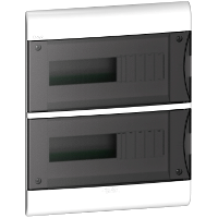 [EZ9E3424] SCHNEIDER CAJA DIN EMBUTIR P/ TERMICA 24 MODULOS FUME