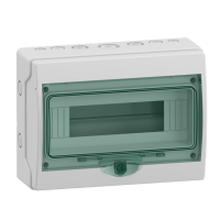 [13979] SCHNEIDER CAJA DIN SOBREPONER IP65 P/ TERMICA 12 MODULOS MINIKAEDRA