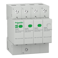 [EZ9L33720] SCHNEIDER INTERRUPTOR DE SOBRETENSIÓN ATMOSFERICAS E9 T2 3P-N 400V