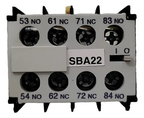 [SBA22] STECK BLOQUE AUX P/MINI CONTACTOR SERIE SC 2NA/2NC