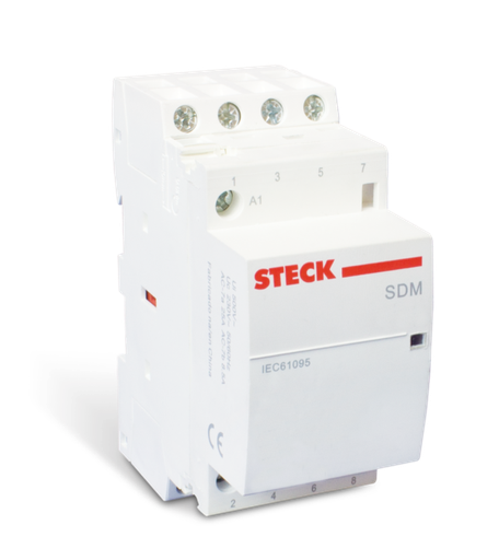 [SDM4011M] STECK CONTACTOR MODULAR 1NA+1NF 40A 230VAC 50/60HZ