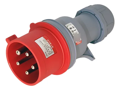 [H5276] STECK FICHA MOVIL TRITON 3P+N+T 32A 200/346-240/415VCA 6H IP44