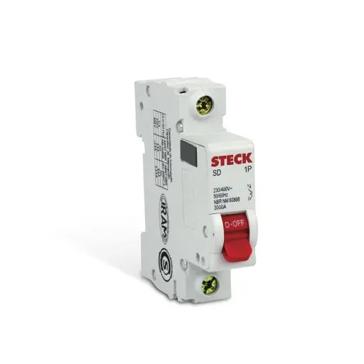 [SDD61C06] STECK INT. TERMOMAGNETICO 1X6 CURVA C 3KA