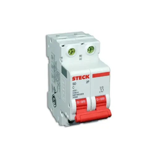 [SDD62C10] STECK INT. TERMOMAGNETICO 2X10 CURVA C 3KA