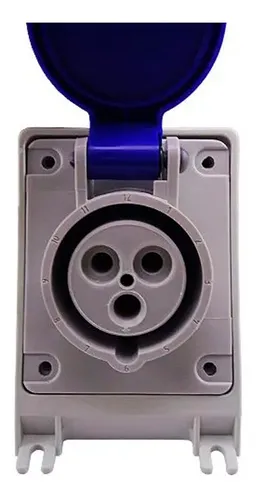 [N3006] STECK TOM SOB 2P+T 16A 200-250V 6H AZ