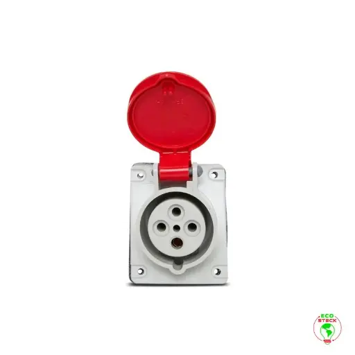 [N4046] STECK TOMA EMBUTIR 4P 16A380/440V 6H VM