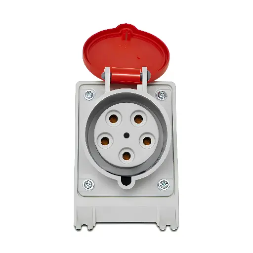 [N5006] STECK TOMA SOBREPONER 3P+T+N 16A 380/440V 06H VM