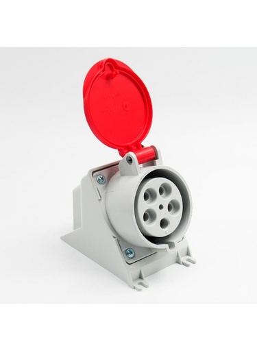 [N5206] STECK TOMA SOBREPONER 3P+T+N 32A 380/440V 6H VM N5206